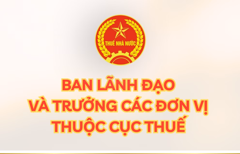 Thu hồi kem chống nắng giả trên toàn quốc (INFOGRAPHICS): Thông tin nhân sự lãnh đạo và trưởng các đơn vị thuộc Cục Thuế