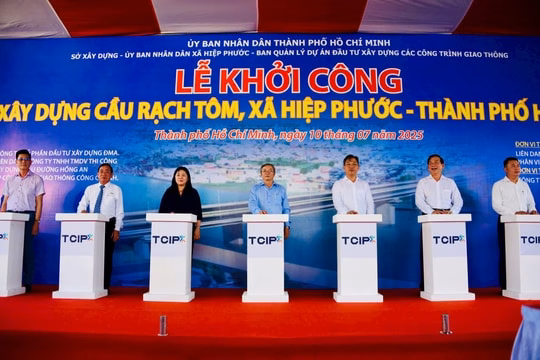 TP HCM Miễn Phí Chuyển Đổi Giấy Tờ Cho Người Dân Trong Sắp Xếp Đơn Vị Hành Chính Khởi công xây dựng cầu Rạch Tôm, kết nối giao thông liên vùng TP.HCM và Tây Ninh