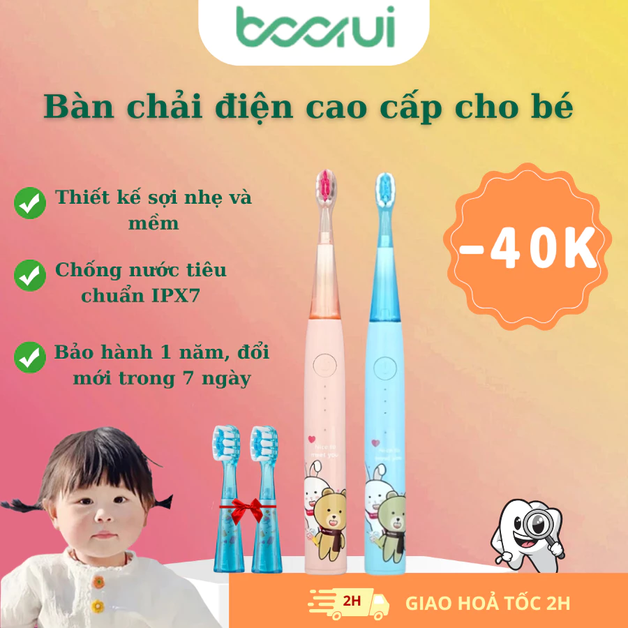 Làm thế nào để chọn bàn chải điện phù hợp cho con nhỏ và tránh những sai lầm thường gặp