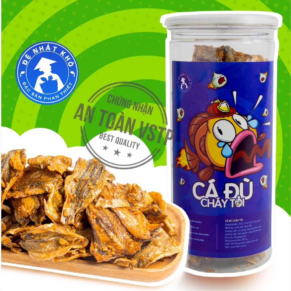 Làm sao để không bị ngán khi ăn khô cá đù cháy tỏi, bí quyết từ người đã từng chán nản với món ăn vặt này