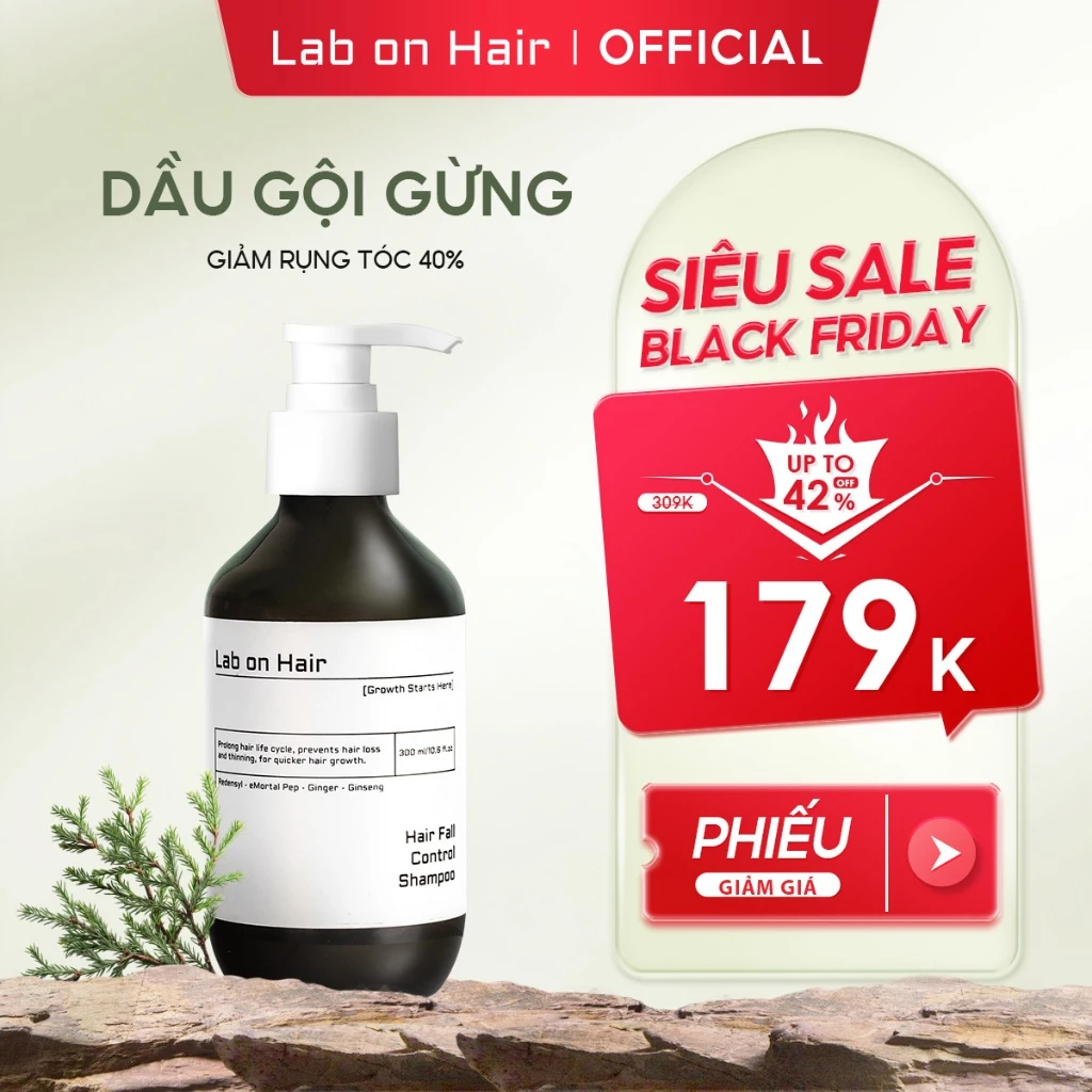 Tôi đã thử dùng dầu gội gừng Lab On Hair và đây là sự thật về khả năng giảm rụng tóc và kích mọc tóc của nó