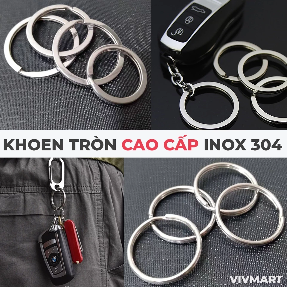 Làm thế nào để chọn khoen tròn móc khóa phù hợp và tránh lãng phí tiền bạc?