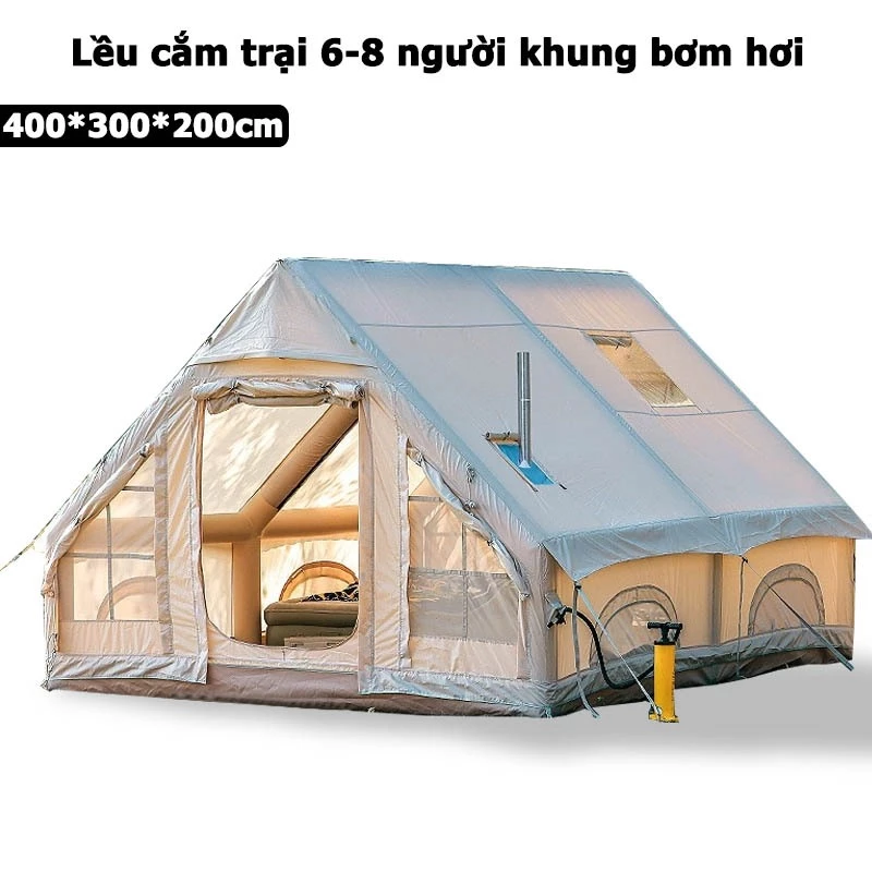 Lều bơm hơi Glamping có thực sự tiện lợi như lời đồn?