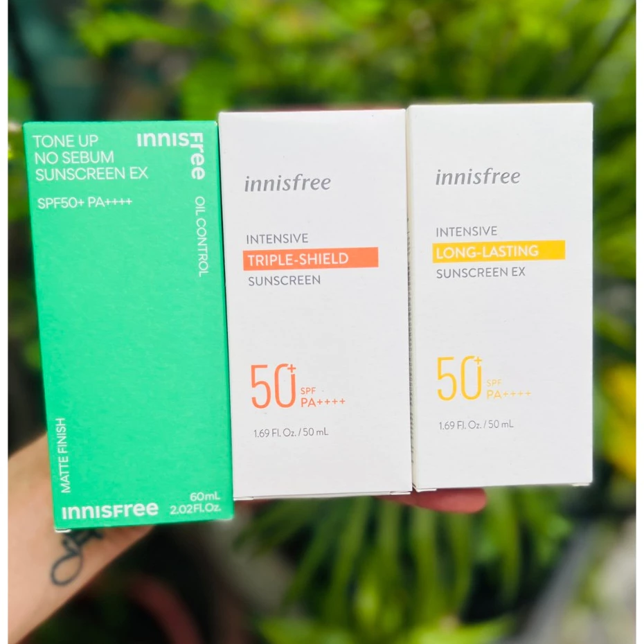 Kem chống nắng không chỉ chống nắng, tại sao tôi vẫn bị đen khi dùng Innisfree?