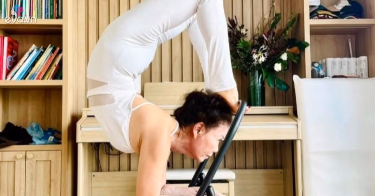 Bà Ngọc Hương 70 tuổi chinh phục Vrischikasana – Yoga cho người cao tuổi