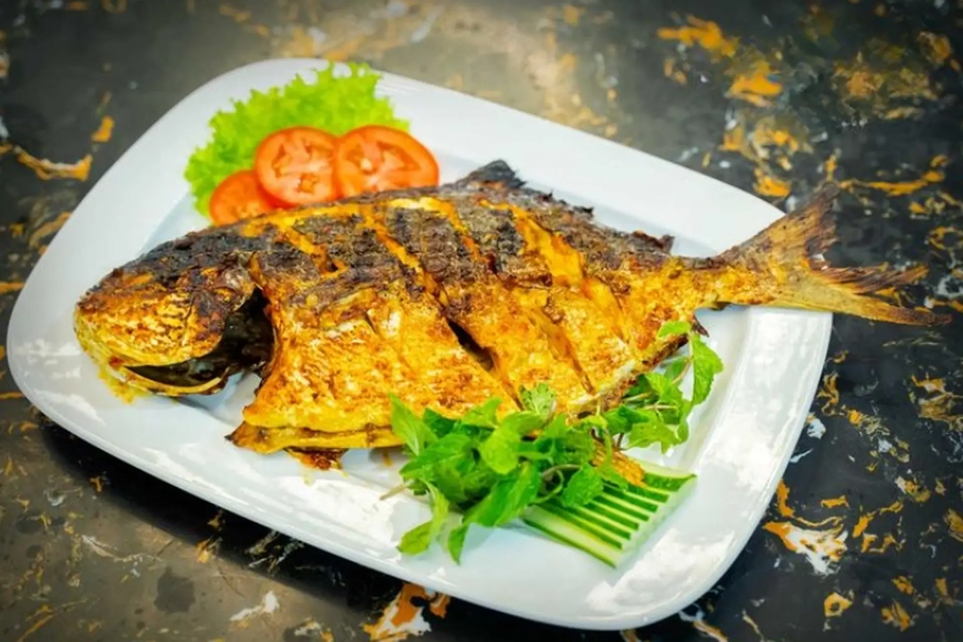 C&aacute; chim v&agrave;ng anh nướng muối ớt &ndash; m&oacute;n ăn đậm đ&agrave;, b&eacute;o ngậy