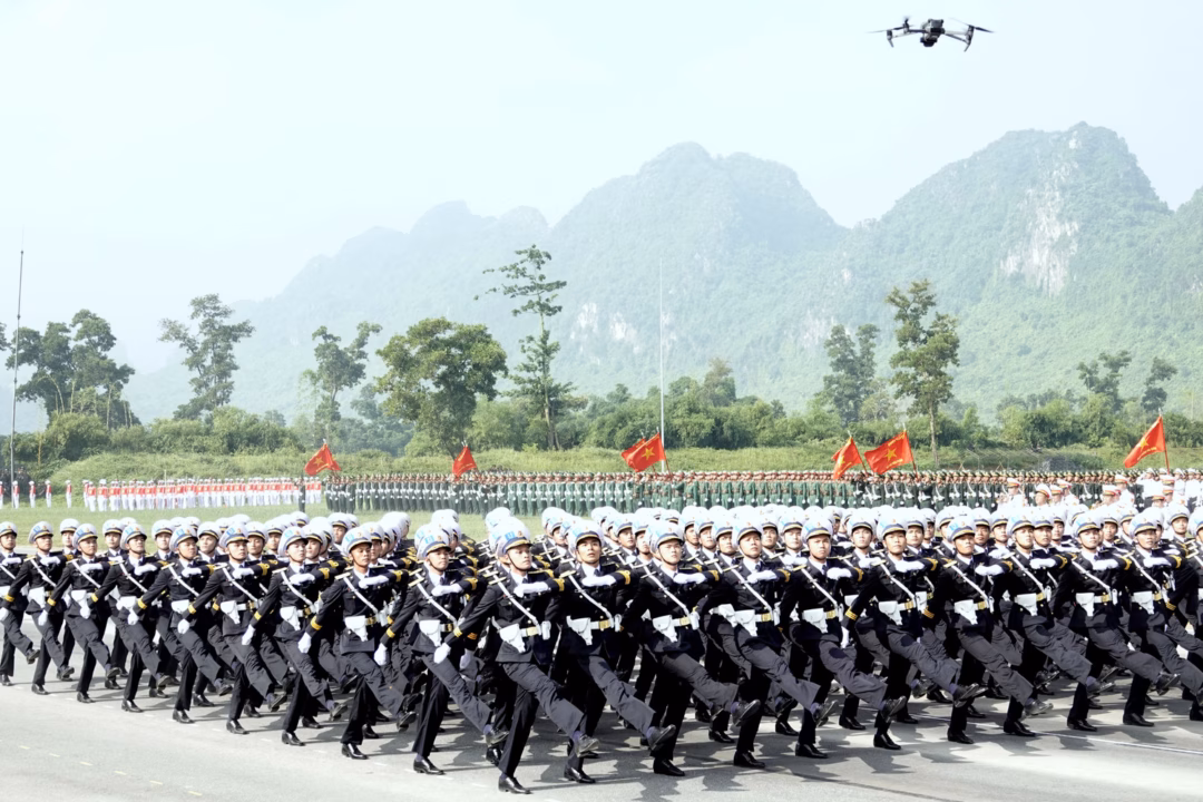 43 khối đội diễu binh trong ngày Quốc khánh 2/9