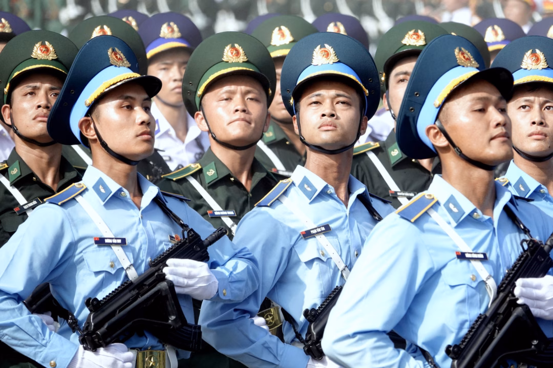 43 khối đội diễu binh trong ngày Quốc khánh 2/9