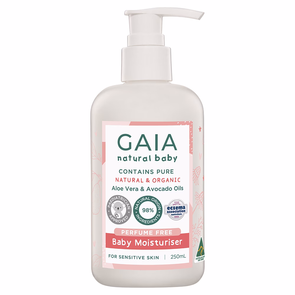 5 loại kem dưỡng ẩm cho bé giúp soothe và hỗ trợ làn da khô, eczema GAIA Natural Baby Moisturiser 250ml