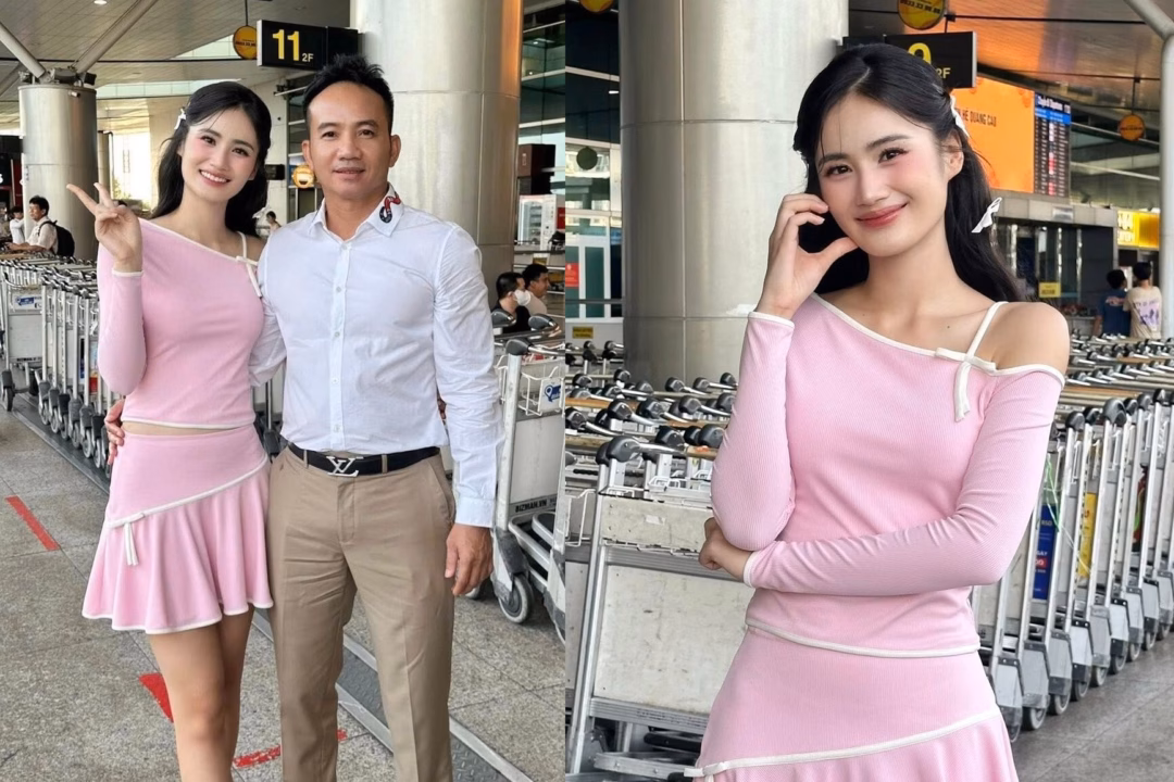 Hoa hậu Ý Nhi du học Úc, vắng bóng bạn trai cũ Anh Kiệt trong buổi tiễn