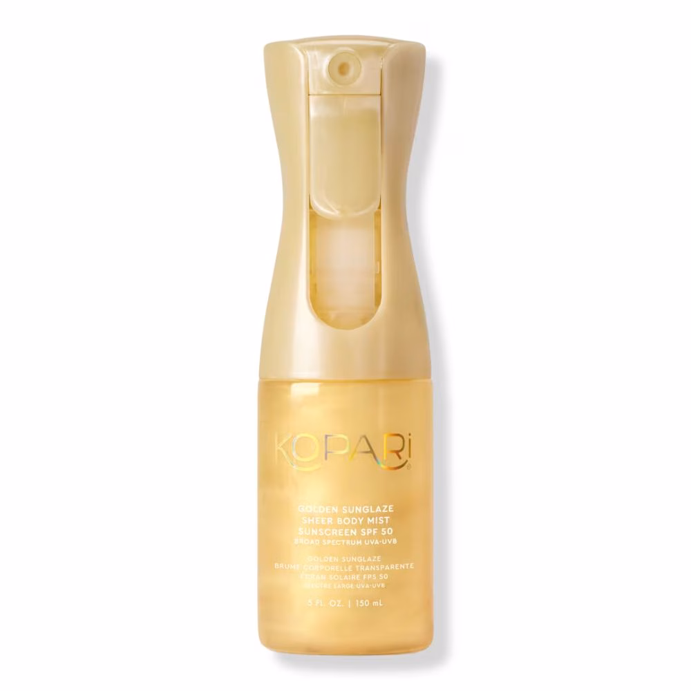Top Body Shimmer giúp da sáng khỏe, mịn màng không tì vết yellow gold body shimmer sunscreen mist