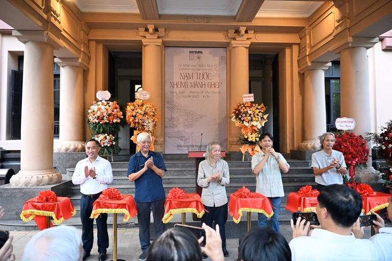Không gian triển lãm (Ảnh: Nguyên Khánh)