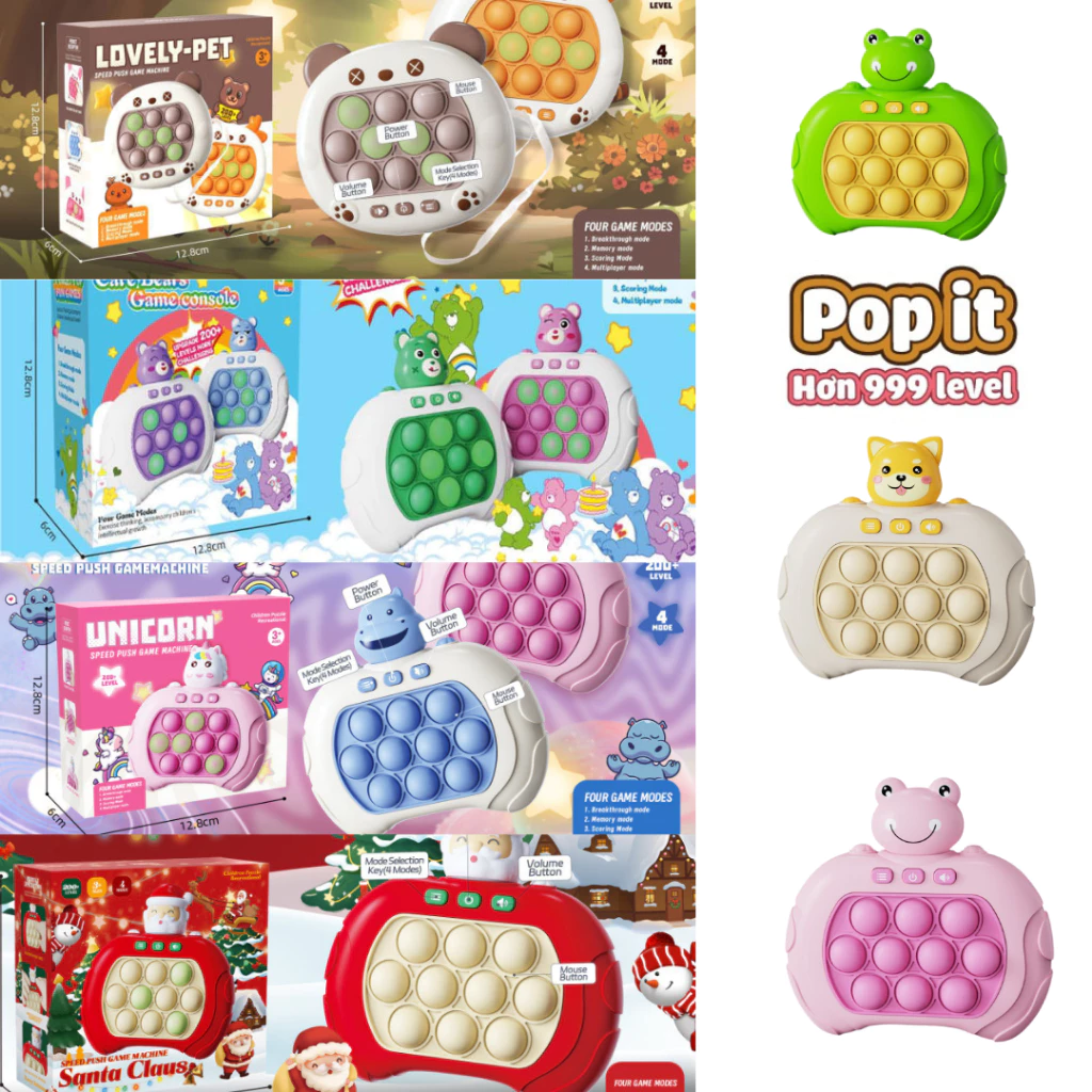 Tôi đã mua Pop it điện tử nhưng không biết cách tận dụng 999 level để rèn luyện khả năng tập trung