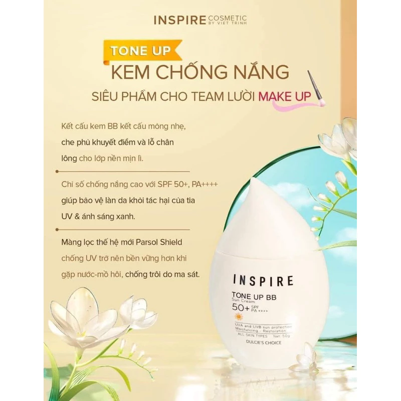 Tôi đã bỏ qua kem chống nắng vật lý trong bao lâu – Đây là lý do bạn nên thử Inspire SFP50++ ngay hôm nay