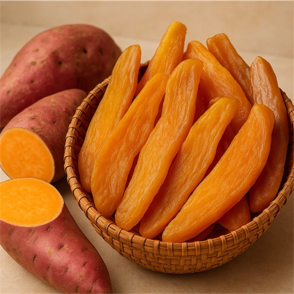 Làm sao để bảo quản khoai lang mật sấy dẻo lát giòn ngon trong thời gian dài?