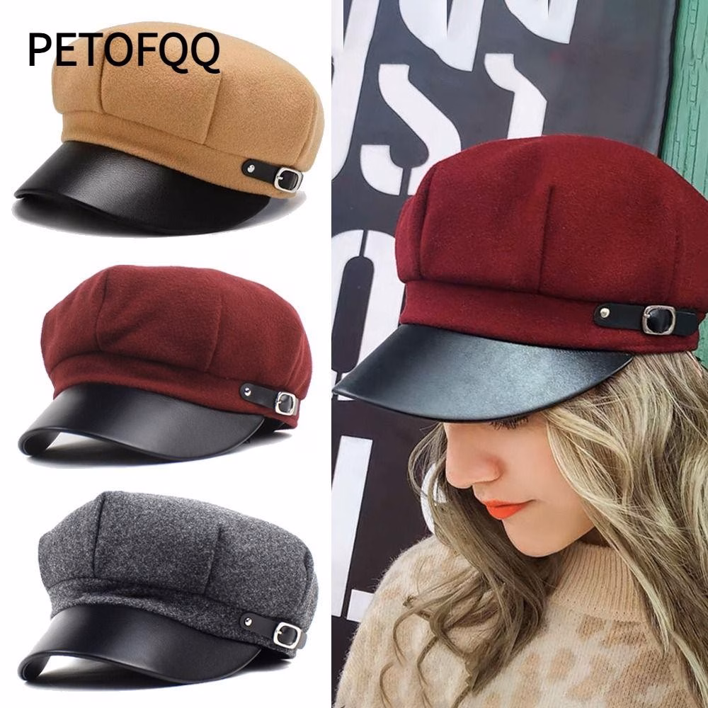 Mũ Len Newsboy – Có Nên Chọn Phong Cách Retro Cho Ngày Xuân Thu Đông Lạnh?