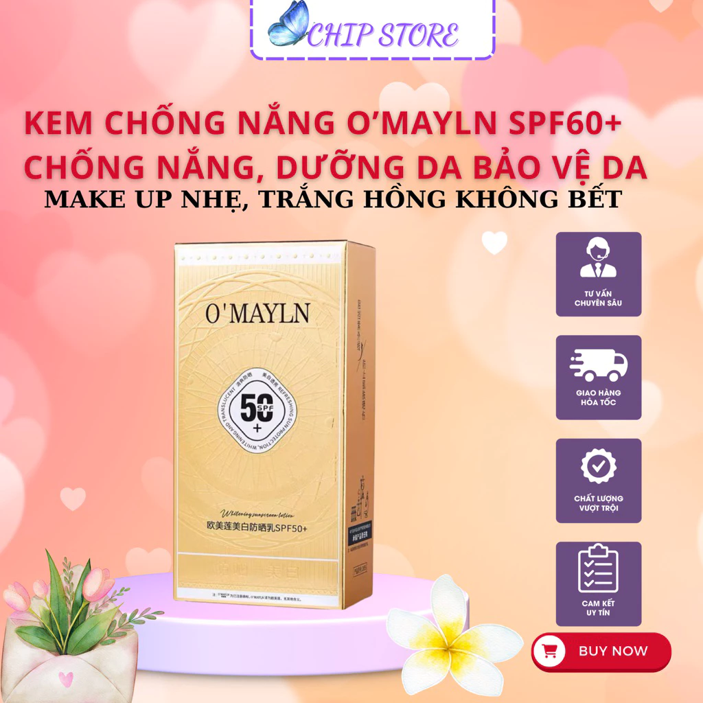 Làm thế nào để kem chống nắng thực sự phát huy tác dụng? Tôi đã tìm ra bí quyết với O’ Mayln Chipstore SPF 50+