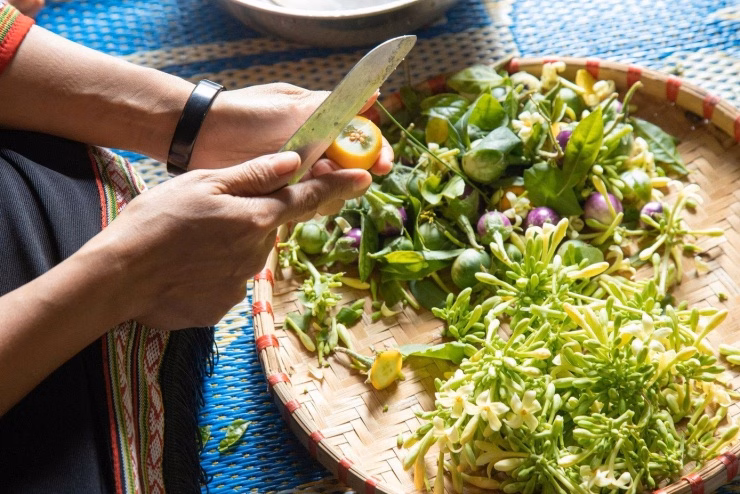 C&agrave; đắng, hoa đu đủ v&agrave; m&oacute;n ăn d&acirc;n d&atilde; của người &Ecirc; Đ&ecirc;