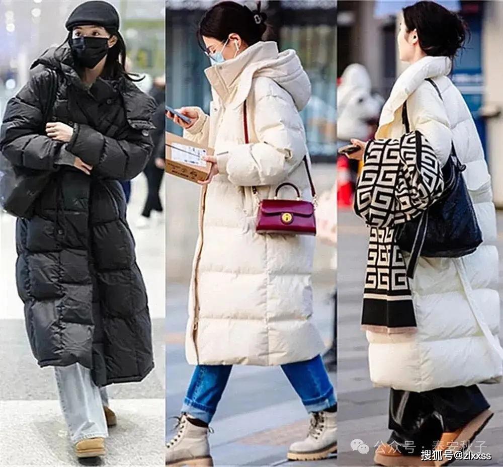 &Aacute;o phao rộng + quần jeans &ocirc;m s&aacute;t tạo d&aacute;ng c&acirc;n đối cho người cao