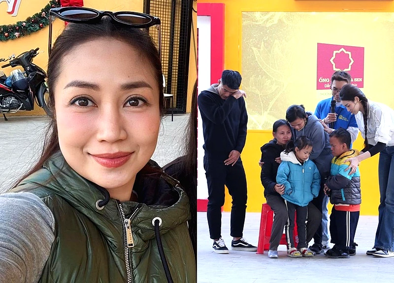 Ốc Thanh Vân và con gái chinh phục Mái ấm gia đình Việt tại Hải Phòng