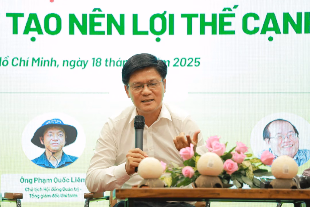Ông Nguyễn Mạnh Hùng, Chủ tịch Hội đồng Quản trị Công ty Cổ phần Nafoods.

