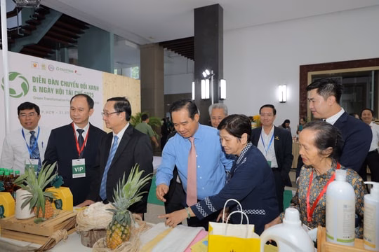 Doanh nghiệp phải tiên phong trong mục tiêu chuyển đổi xanh