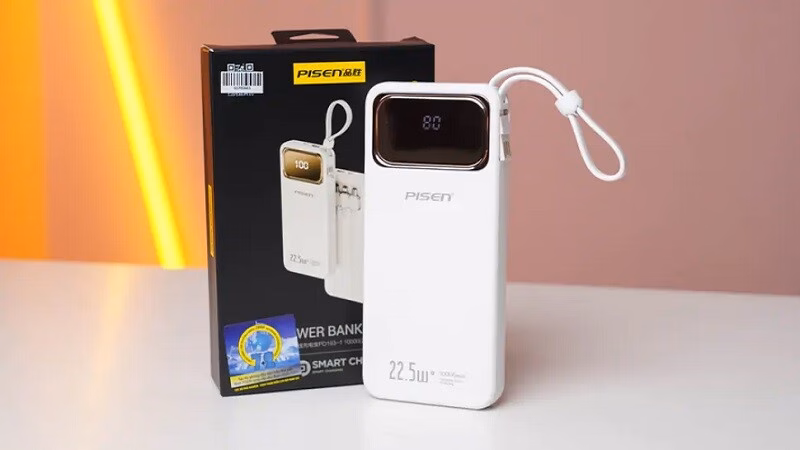 Sạc dự phòng Pisen PowerLap DY100 30000mAh 65W