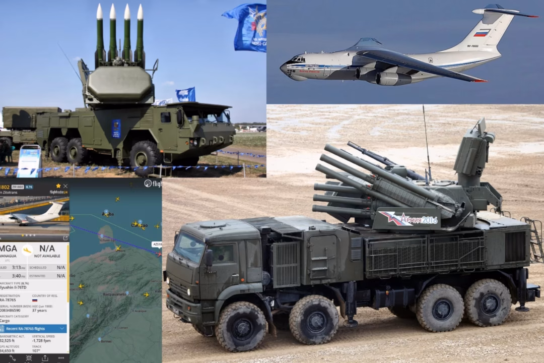 Hệ thống ph&ograve;ng kh&ocirc;ng Pantsir‑S1 tại Venezuela