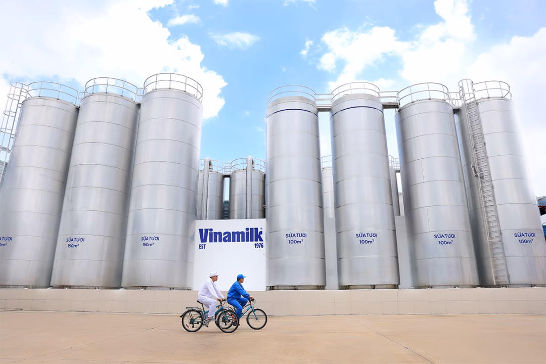Nhà máy của Vinamilk đạt tiêu chuẩn quốc tế Hệ thống 14 nhà máy trong nước của Vinamilk đạt nhiều tiêu chuẩn quốc tế.