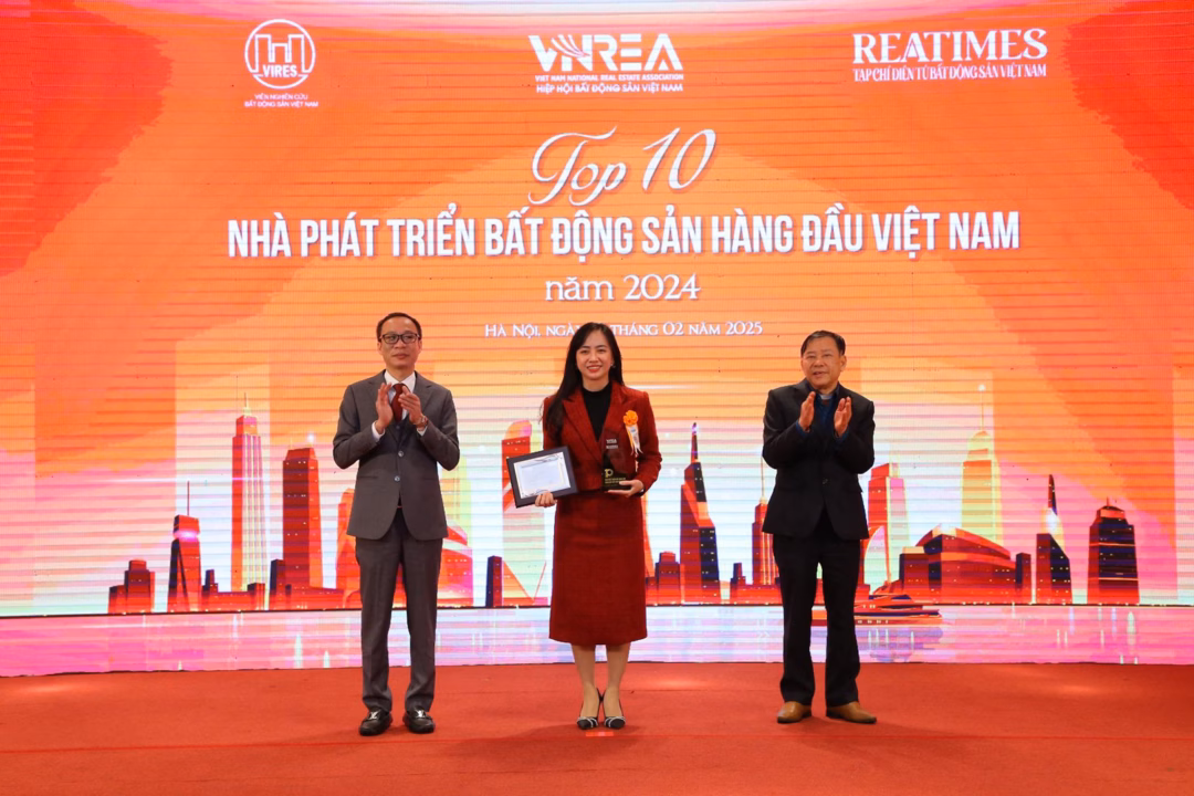 Sun Property được vinh danh Sun Property được vinh danh Top 10 nhà phát triển BĐS hàng đầu Việt Nam