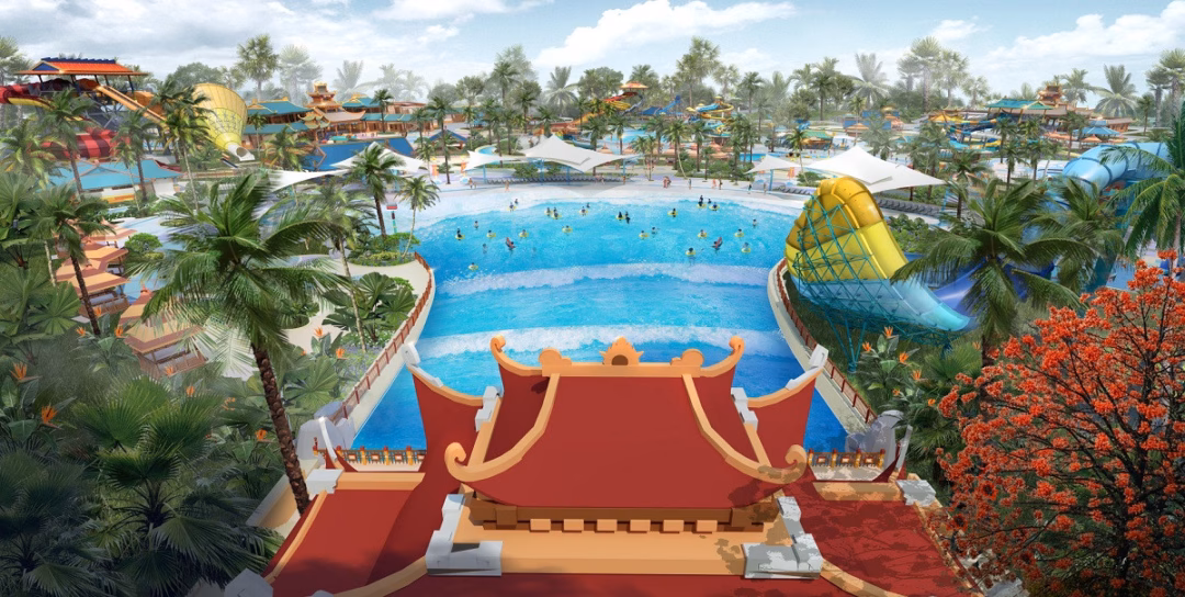 Công viên Sun World - một trong 5 công viên quy mô của dự án