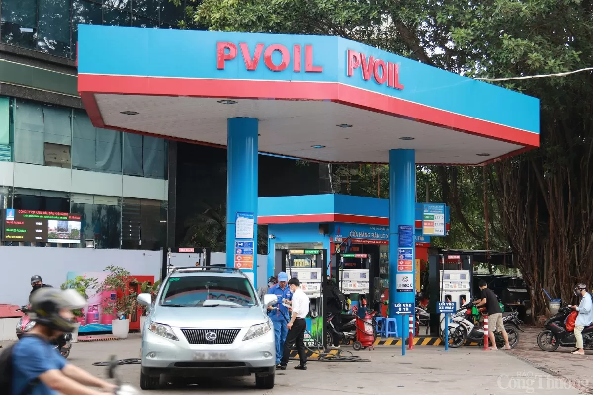 Giá xăng dầu Giá xăng dầu hôm nay 08/06/2025