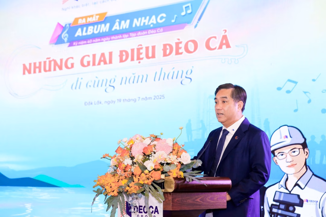 Cao tốc Đồng Đăng – Trà Lĩnh sẽ thông tuyến vào cuối năm 2025 Ông Hồ Minh Hoàng phát biểu tại buổi lễ ra mắt album âm nhạc kỷ niệm 40 năm thành lập Tập đoàn Đèo Cả