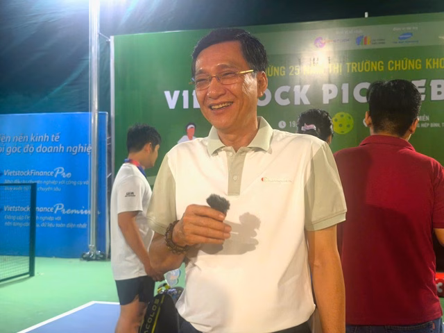 Giải Pickleball tài chính: SSI và VILC lên ngôi vô địch Ông Lê Nhị Năng đánh giá cao giải đấu pickleball do Vietstock tổ chức