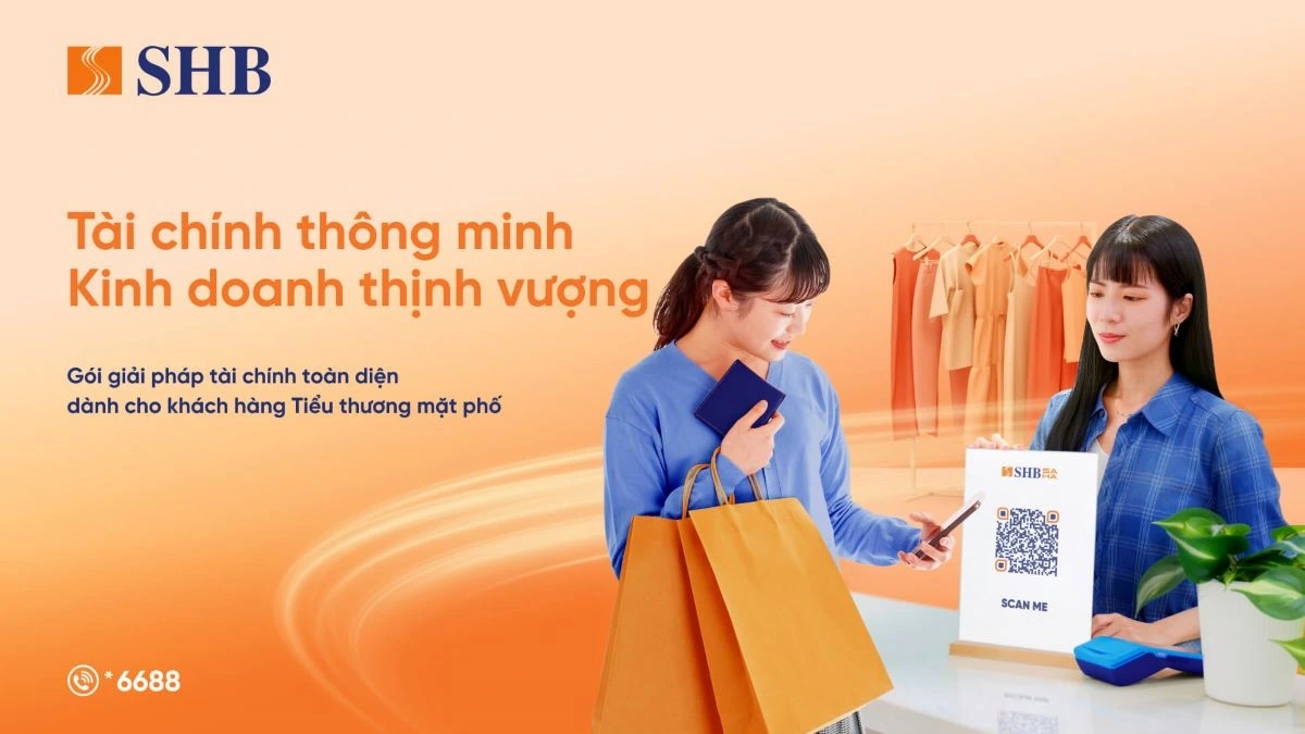 SHB hỗ trợ doanh nghiệp nhỏ chuyển đổi sang giao dịch trực tuyến Hàng loạt ưu đãi hấp dẫn cho tiểu thương “cất cánh”
