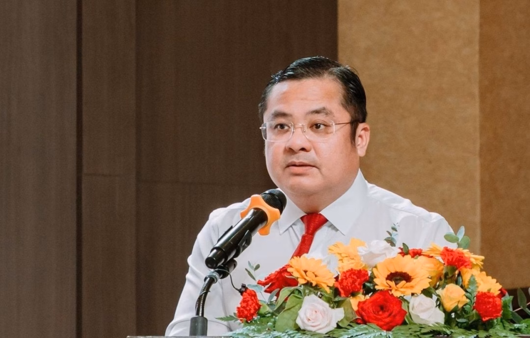 Ông Phùng Quang Hiệp, Ủy viên Ban Chấp hành Đảng bộ Chính phủ, Bí thư Đảng uỷ, Chủ tịch HĐTV Tập đoàn Hoá chất Việt Nam: Trong 6 tháng còn lại của năm 2025, Vinachem tập trung triển khai hiệu quả các dự án trọng điểm và tạo điều kiện thuận lợi để các đơn vị bứt phá vươn lên. Ảnh: Vinachem.