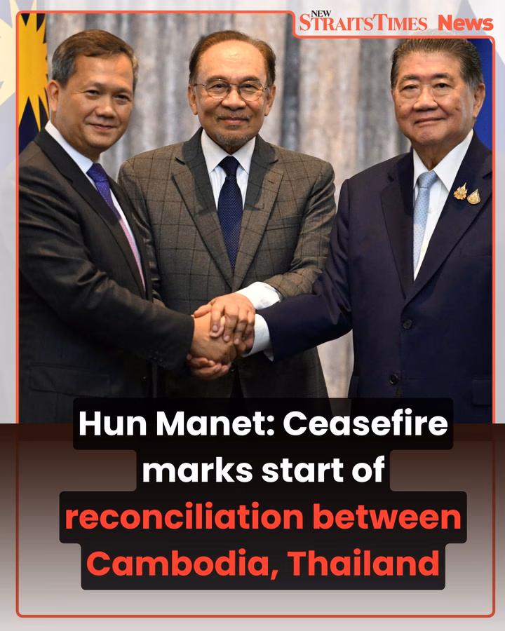 Anh trai của các ngôi sao Oasis bị cáo buộc cưỡng hiếp và hành vi kiểm soát ép buộc Hun Manet: Ceasefire marks start of reconciliation between Cambodia, Thailand