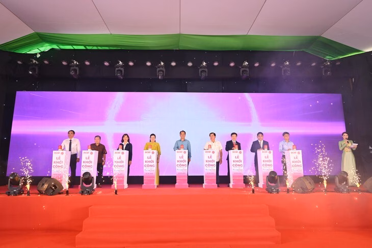 Vĩnh Long khởi công trung tâm thương mại mới hiện đại hàng đầu khu vực - Ảnh 2.