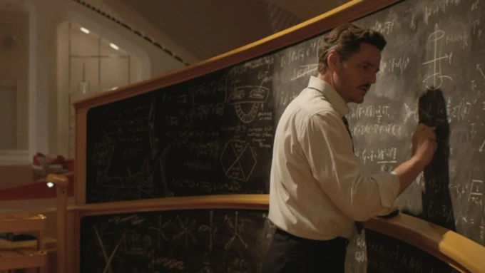 Vũ trụ Điện ảnh Marvel hé mở tương lai trong The Fantastic Four: First Steps Pedro Pascal trong vai Reed Richards. Ảnh: Marvel Studios