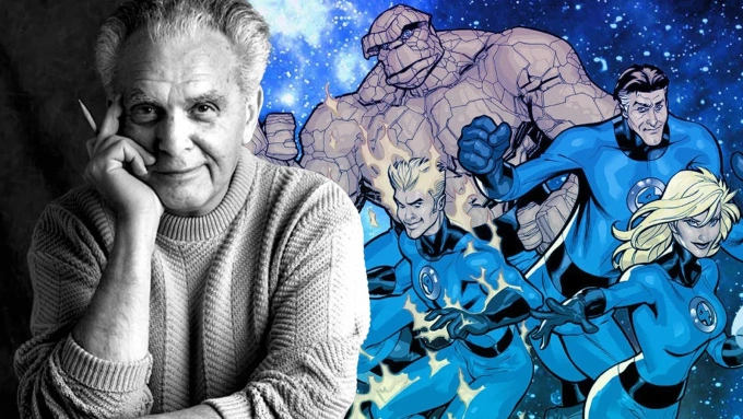 Vũ trụ Điện ảnh Marvel hé mở tương lai trong The Fantastic Four: First Steps Họa sĩ truyện tranh Jack Kirby (1917-1994). Ảnh: FandomWire/Marvel