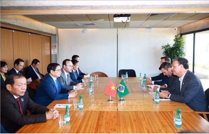 Thủ tướng Phạm Minh Chính tiếp Bộ trưởng Nông nghiệp Brazil