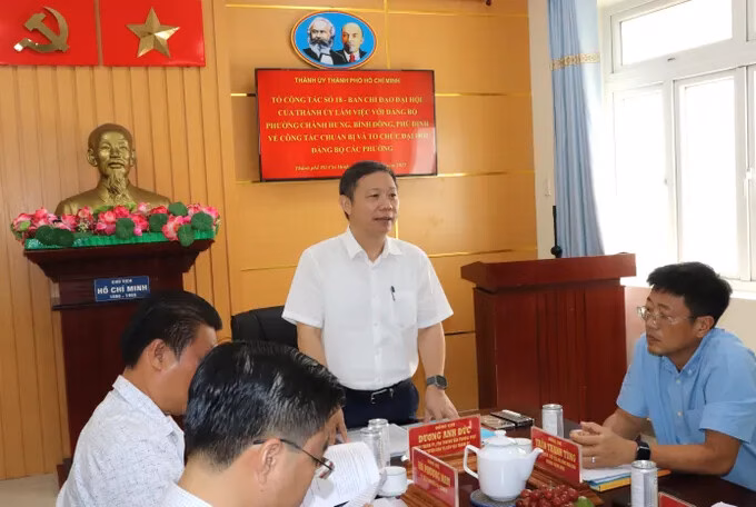 TP HCM: Chuẩn bị kỹ cho đại hội Đảng bộ phường