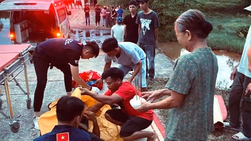 Tragedi đuối nước tại nghĩa trang, 2 người tử vong