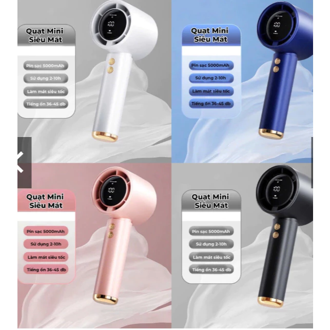 Làm thế nào để chọn quạt phản lực cầm tay phù hợp cho mùa hè mà không bị ‘đốt tiền’?