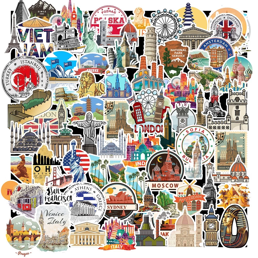 Sticker Du Lịch Kì Diệu: Mẹo Dán Hoàn Hảo Mà 90% Người Dùng Không Biết