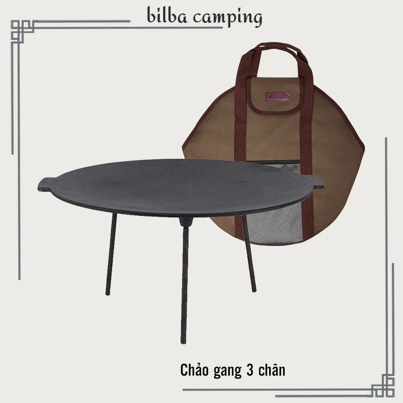 Làm sao để chảo gang nướng không bị rỉ sét và luôn bền đẹp sau nhiều lần sử dụng ngoài trời?