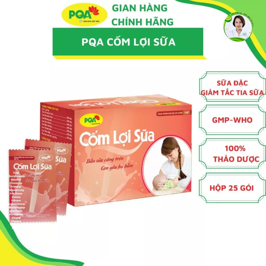 Làm thế nào để Cốm Lợi Sữa PQA thực sự phát huy tác dụng? 3 sai lầm mẹ bỉm thường mắc phải