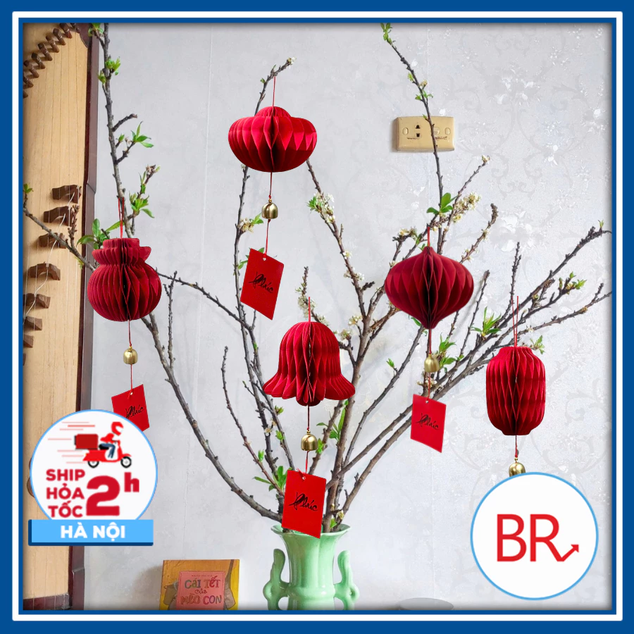 Làm thế nào để chọn đèn lồng giấy trang trí Tết phù hợp với không gian nhà cửa của bạn?