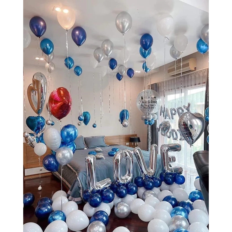 Làm thế nào để tạo không gian phòng cưới lãng mạn với bóng trang trí mà không bị lỗi thời trang?