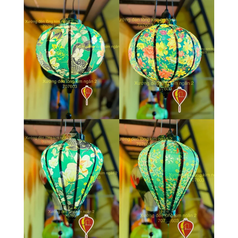 Làm thế nào để chọn đèn lồng Hội An tone xanh lá phù hợp cho không gian trang trí Tết của bạn?